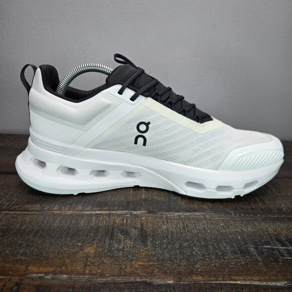 NEW ON Cloudnova X Womens Size 10 Comfy Running Shoes Sneakers Gym White Black - Picture 8 of 12